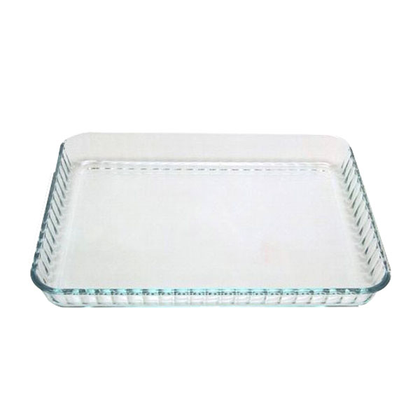 Stampo teglia per crostata PIREX linea Classic cm. 23 x 30 [3137610000933]  : IL BAZAR di Rossato Luca, Valdellatorre - Torino